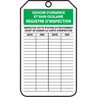 Inspection Tags, Cardstock, 3-1/8" W x 5-7/8" H, French Action Paper