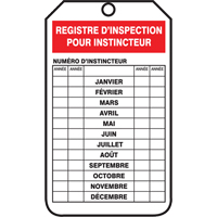 Inspection Tags, Plastic, 3-1/8" W x 5-7/8" H, French Action Paper