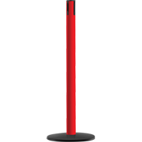 Advance TensaBarrier&reg; - Receiver Post, 36" High, Red Action Paper