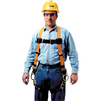 Miller&reg; Titan II Non-Stretch Harness, CSA Certified, Class AP, Medium, 400 lbs. Cap. Action Paper