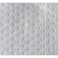 Premium Bonded Sorbent Pads, Oil Only, 15" x 17", 8 gal. Absorbancy Action Paper