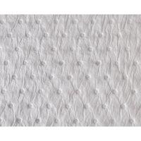 Premium Fine Fiber Sorbent Pads, Oil Only, 15" x 17", 25 gal. Absorbancy Action Paper