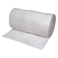Premium Laminated (SMS) Sorbent Rolls, Heavyweight, 150' L x 30" W, 50 gal. Absorbancy Action Paper