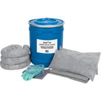 Premium Truck Spill Kit, Universal, Drum, 10 US gal. Absorbancy Action Paper