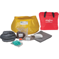 Western Canada Spill Kit, Universal, Bag, 17 US gal. Absorbancy Action Paper