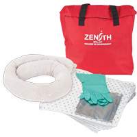 Trousse &eacute;conomique de lutte contre les d&eacute;versements, Huile seulement, Sac, Absorbance de 5 gal. US Action Paper