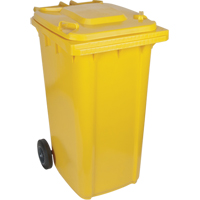 Yellow Mobile Container, Polyurethane, 63 Gallons/63 US gal. SEI276 | Action Paper