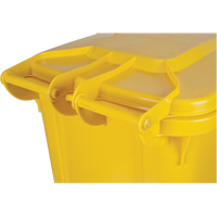 Yellow Mobile Container, Polyurethane, 63 Gallons/63 US gal. SEI276 | Action Paper