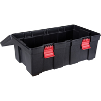 Water Resistant Storage Container, 33" W x 19" D x 13" H, Black Action Paper