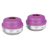 North&reg; N Series Respirator Cartridges, Gas/Vapour Cartridge, Acid Gas/P100 Action Paper