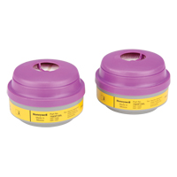 North&reg; N Series Respirator Cartridges, Gas/Vapour Cartridge, Organic Vapour/Acid Gas/P100 Action Paper