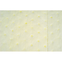 Premium Laminated (SMS) Sorbent Pads, Hazmat, 15" x 17", 30 gal. Absorbancy Action Paper