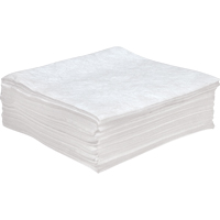 Premium Anti Static Sorbent Pads, Oil Only, 30" x 30", 55 Gal. Absorbancy Action Paper