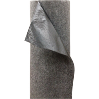 Poly-Backed Industrial Rug, 36" W x 50' L, Heavyweight Action Paper