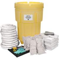 Premium Shop Spill Kit, Oil Only, Drum, 95 US gal. Absorbancy Action Paper