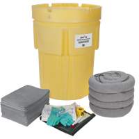 Spill Kit, Universal, Drum, 95 US gal. Absorbancy Action Paper