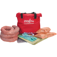 Truck Spill Kit, Hazmat, Bag, 10 US gal. Absorbancy Action Paper