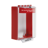 Universal Stopper&reg; Fire Alarm Covers, Surface Action Paper