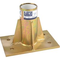 Syst&egrave;mes de sauvetage pour espaces clos - Composants de la potence - Bases fixes permanentes de pointe Action Paper