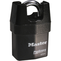 Cadenas prot&eacute;g&eacute; ProSeries, Noir, Cl&eacute;s diff&eacute;rentes, Acier lamin&eacute;, Largeur de 2-3/8" Action Paper