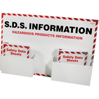 MSDS or SDS Information Centres, English, Binders Included Action Paper