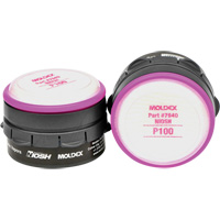 Respirator Cartridges, Combination Gas/Vapour Cartridge and Particulate Filter/Gas/Vapour Cartridge, Organic Vapour/P100 Action Paper