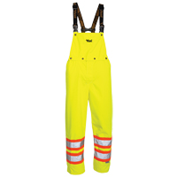 Professional&reg; Journeyman&reg; 300D Pants, Polyester, Small, High Visibility Lime-Yellow Action Paper