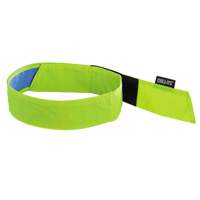 Chill-Its&reg; 6705CT Evaporative Cooling Bandana, High Visibilty Lime-Yellow Action Paper