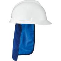 Chill-Its&reg; 6717CT Cooling Hardhat Pad & Neck Shade, Blue Action Paper