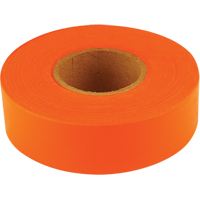 Sub-Zero Flagging Tape, 1.2" W x 150' L, Fluorescent Orange Action Paper