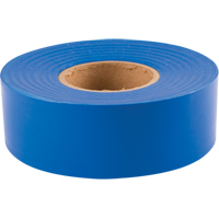 Sub-Zero Flagging Tape, 1.2" W x 150' L, Fluorescent Blue Action Paper