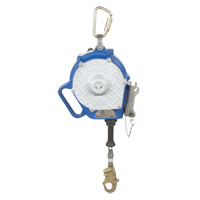 Sealed Self-Retracting Lifeline with Retrieval Winch Action Paper