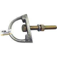 Miller&reg; Anchorage Connector with Hardware, D-Ring, Permanent Use Action Paper