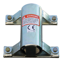 Base &agrave; davier pour collier de passage pour installation murale DBI-SALA Advanced Action Paper