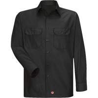 Long Sleeve Ripstop Shirt, Men's, 3X-Large, Black Action Paper