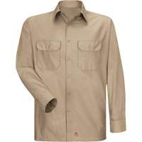 Long Sleeve Ripstop Shirt, Men's, 3X-Large, Khaki Action Paper