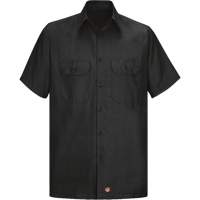 Short Sleeve Ripstop Shirt, Men's, 3X-Large, Black Action Paper