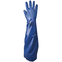 NSK26 Gloves, Size Medium/9, 26" L, Nitrile, Cotton Jersey Inner Lining, 48-mil Action Paper