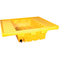 Contenant de confinement Ultra-Rack Sump, 51,5'' lo x 51,5'' la x 12" ha, 66 gal. US Capacit&eacute; Action Paper