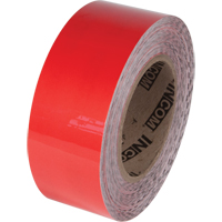 Ruban de marquage pour plancher Tuff Mark, 2" x 100', Polyester, Rouge Action Paper