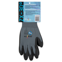 Gants enduits de premi&egrave;re qualit&eacute; ZX-30°, 8/Moyen, R&ecirc;vetement PVC, Calibre 15, Enveloppe en Nylon Action Paper