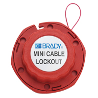 Mini Cable Lockout, 8' Length Action Paper