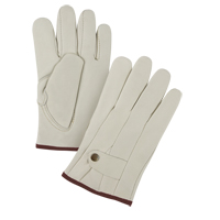 Premium Ropers Gloves, Large, Grain Cowhide Palm Action Paper