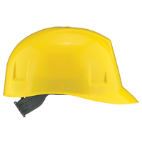 Casquette antichocs de North, Suspension &agrave; douille, Jaune Action Paper