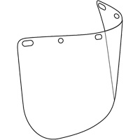 Visi&egrave;re d&eacute;coup&eacute;e &agrave; l'emporte-pi&egrave;ce Dynamic, Polycarbonate, Teinte Transparent Action Paper