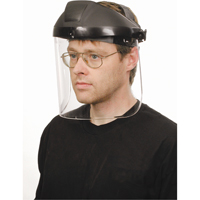 North&reg; Faceshield for Protecto-Shield&reg; Prolok&reg; Headgear, Polycarbonate, Clear Tint Action Paper