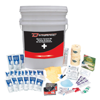 Trousse de premiers soins pour pr&eacute;paration aux situations d'urgence Dynamic, Dispositif m&eacute;dical Classe 1, Seau Action Paper