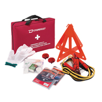 Trousse de premiers soins pour dangers extr&ecirc;mes de la route Dynamic, Dispositif m&eacute;dical Classe 1, Sac en nylon Action Paper