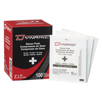 Gaze Dynamic, Tampon, 2" lo x 2" la, St&eacute;rile, Dispositif m&eacute;dical Classe 1 Action Paper