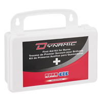 Dynamic Emergency Burn First Aid Kit, 10-unit Plastic Box, Class 2 Action Paper